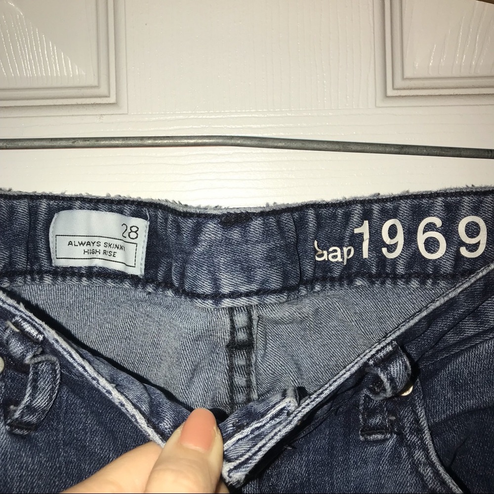 Gap 1969 Always Skinny High Rise Jeans - 28 - Picture 3 of 3